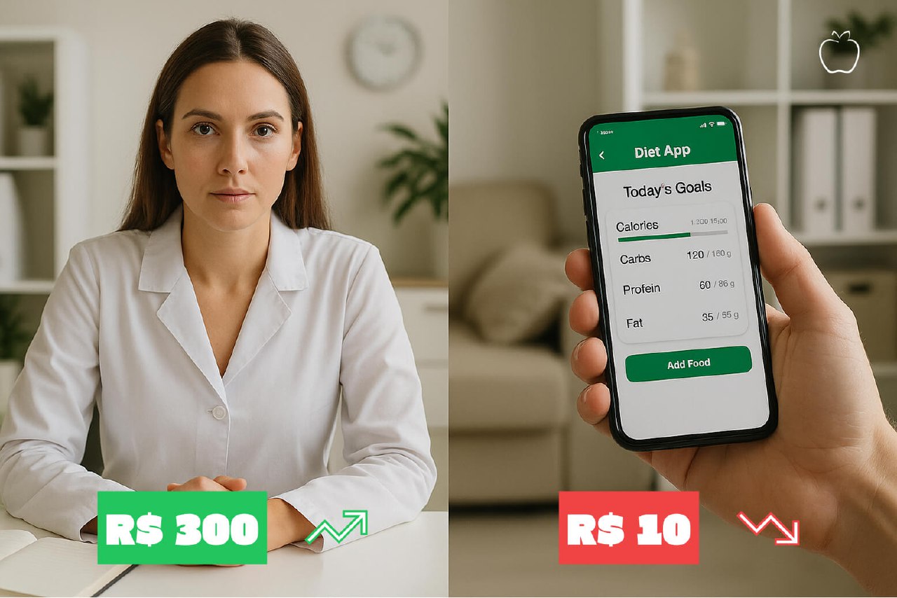 Nutricionistas vs Inteligência Artificial: como competir no marketing digital da nutrição?